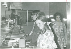 photo of menlo college old lunchroom